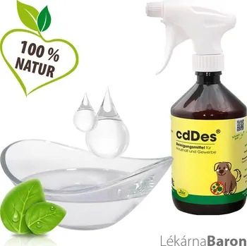Dezinfekce cdVet Přírodní dezinfekce - cdDes Objem: 1000 ml