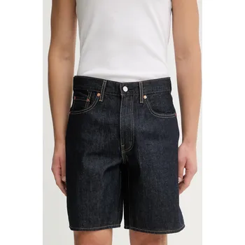 Dámské kraťasy Džínové šortky Levi's 468 LOOSE A8461.0038 námořnická modř 59J, vel. 30
