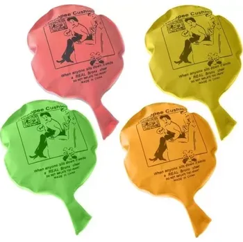 Žertovný předmět Prdící polštářek – zábavný Whoopee cushion (mix motivů)