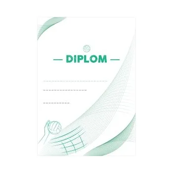 Sportovní diplom - Volejbal - A5 DIP-033-A5 Nižší cena pro více kusů!