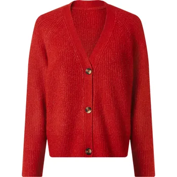 Dámský svetr esmara® Dámský kardigan (červená, M(40/42))