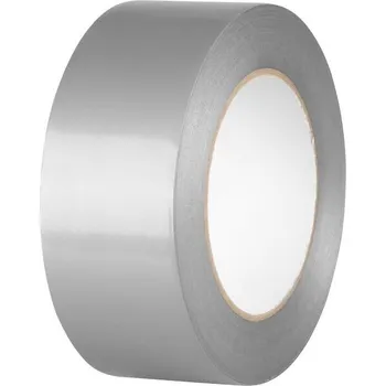 Výstražná páska Strend Pro 2173186 Páska Strend Pro, 48 mm, L-50 m, seda, na opravu potrubi, PVC