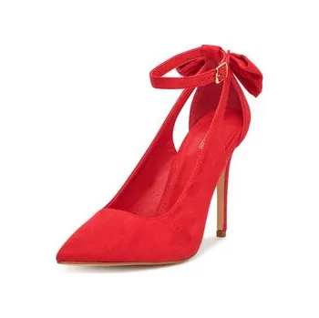 Dámské lodičky DeeZee Lodičky AB-8868 Červená 35