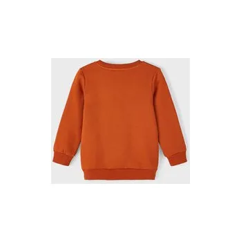 Dámská mikina NAME IT Mikina 13221575 Oranžová Regular Fit 86