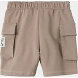 NAME IT Šortky z materiálu Dylan 13228567 Béžová Regular Fit 80