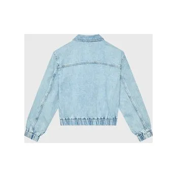 Pánská casual bunda United Colors Of Benetton Jeansová bunda 25HHCN02E Světle modrá Regular Fit 150