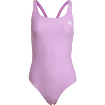 Dámské oblečení Dámské Jednodílné plavky ADIDAS ESS VBCK SUIT JY0092 – Fialová 36