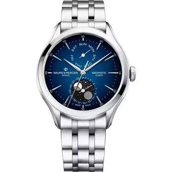 Hodinky Baume & Mercier - 10725 - Automatic watch, Day, Date, Moon Phase - 42 mm - M0A10725