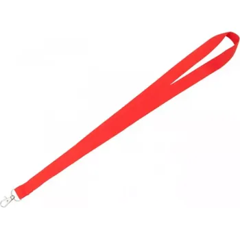 Popruh - šňůra na krk - červená