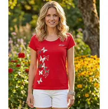 Dámské tričko Dámské triko ALTISPORT CARRYOVER ALW134122 ČERVENÁ S