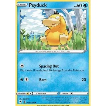 Sběratelská karetní hra Pokémon ASR 028/189 Psyduck - Astral Radiance Stav: Near Mint, Verze: REVERSE HOLO