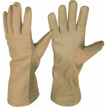 CONDOR OUTDOOR Rukavice US NOMEX pilotní KHAKI velikost: XL