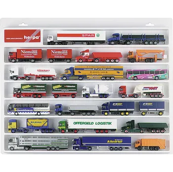 Modelová železnice Herpa 029216 H0 výstavní box plast 570 mm x 450 mm x 35 mm