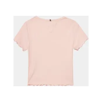 Pánské tričko Tommy Hilfiger T-Shirt Essential KG0KG08138 Růžová Regular Fit 12Y