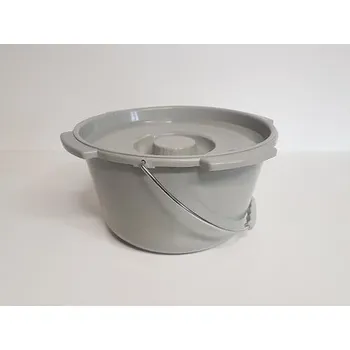 Toaletní křeslo Nádoba toaletní plastová s víkem ke křeslům TGR-R KT 023B/023C