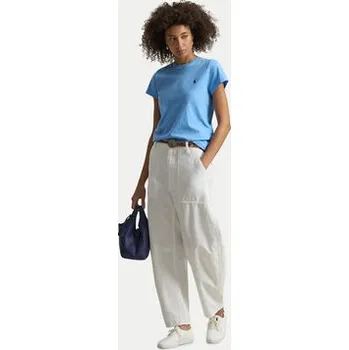 Pánské tričko Polo Ralph Lauren T-Shirt 211B14605005 Světle modrá Classic Fit XXL