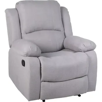 Křeslo Relaxační polohovací křeslo ASKOY - světle šedá - SLEVA 3% s kodem radost25