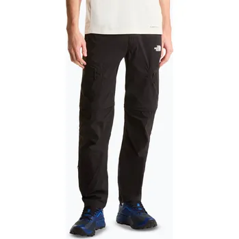 Pánské kalhoty Pánské trekingové kalhoty The North Face Exploration Regular Tapered Convertible tnf black