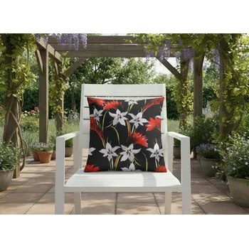 Polštář Vzorovaný venkovní polštář s výplní MARKO vzor 64 - 50x50 cm Mybesthome Polštář je již včetně vyjímatelné výplně.