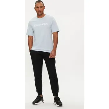Pánská móda Calvin Klein Performance T-Shirt 00GMS4K190 Světle modrá Regular Fit S