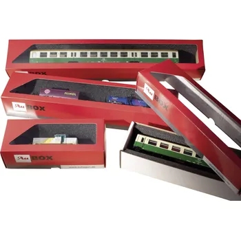 Modelová železnice Auhagen 99304 lokomotiva, vagon úložný box 10 ks