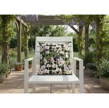 Polštář Vzorovaný venkovní polštář s výplní MARKO vzor 72 - 50x50 cm Mybesthome Polštář je již včetně vyjímatelné výplně.