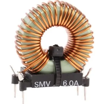 Toroidní tlumivka, řada: SMV 120 μH Ferit Idc 6A Rdc 40mΩ Roxburgh EMC