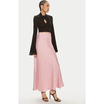 Dámská sukně ViCOLO Maxi sukně TB0342 Růžová Regular Fit S