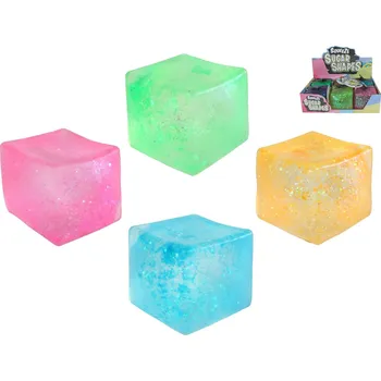 Houpací síť Mikro trading Kostka strečová ECO sugar - 7,5 cm