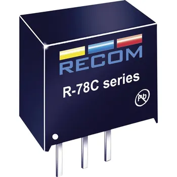 Měnič napětí RECOM R-78C3.3-1.0 DC/DC měnič napětí do DPS 3.3 V/DC 1 A Počet výstupů: 1 x Obsah 1 ks