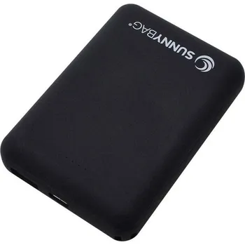 Powerbanka SunnyBag compact10000 powerbanka 10000 mAh Li-Ion černá Indikátor stavu
