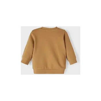 Dámská mikina NAME IT Mikina 13212774 Hnědá Regular Fit 74