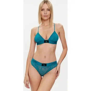 Podprsenka Calvin Klein Underwear Podprsenka Bralette 000QF7377E Zelená XS