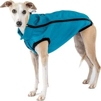 Obleček pro psa Mantys Pláštěnka Šmoula - Chrt, L