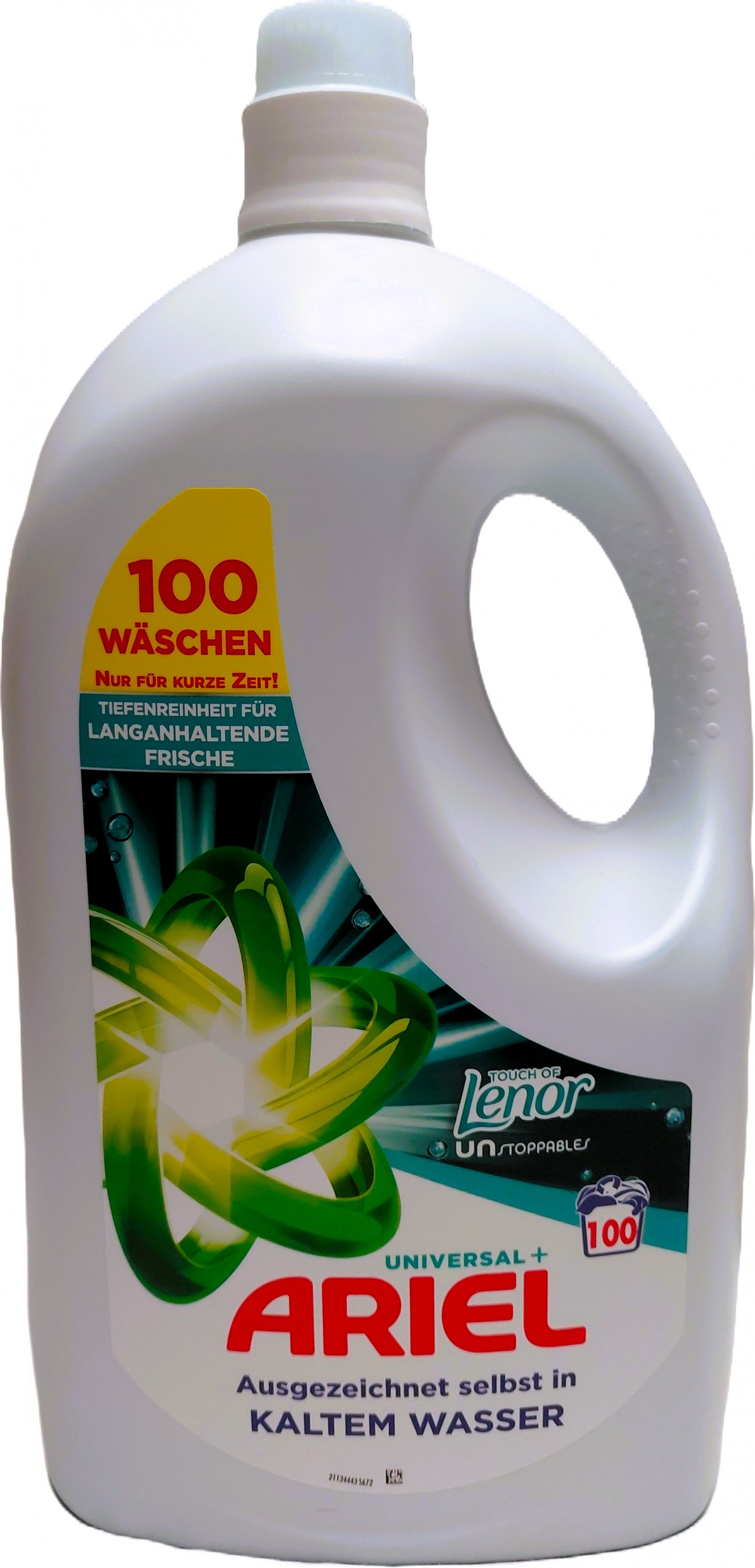 ARIEL UNIVERSAL+ - prací gel na praní prádla - 100 praní 4500ml ( Touch of Lenor Unstoppables)
