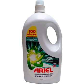 ARIEL UNIVERSAL+ - prací gel na praní prádla - 100 praní 4500ml ( Touch of Lenor Unstoppables)