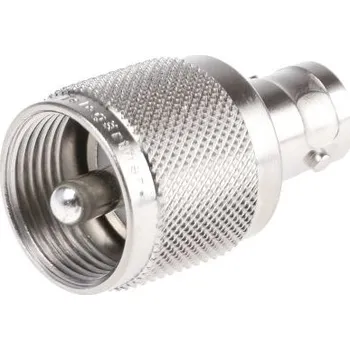 Adaptér RF, orientace těla: přímý Female BNC na zástrčku UHF