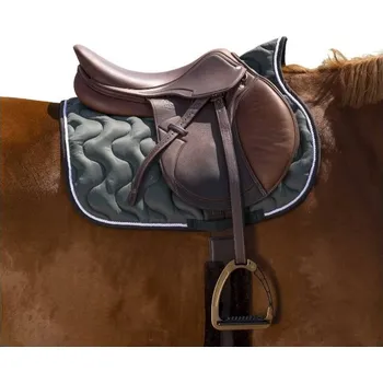 Všestranná podsedlová dečka EQUITHEME Polyfun dark green/black VS