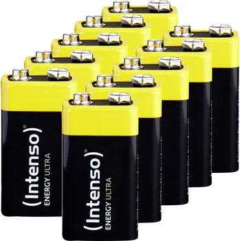 Článková baterie Intenso 7501451MP baterie 9 V alkalicko-manganová 560 mAh 9 V 10 ks