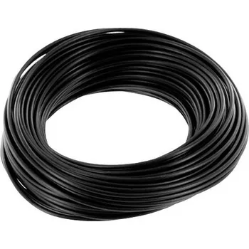 elektrický kabel econ connect KL014SW10 lanko/ licna, 1 x 0.14 mm², černá, 10 m