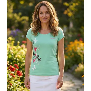 Dámské tričko Dámské triko ALTISPORT CARRYOVER ALW134122 MÁTOVÁ S