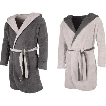 Dámský župan Vesna Župan Beránek DOLLY šedý oboustranný L/XL