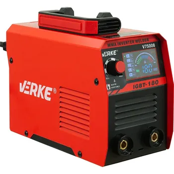 Svářečka Invertorová svářečka IGBT-180T s LCD displejem VERKE V75008