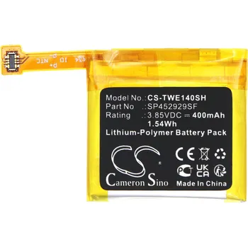 Baterie k notebooku Baterie Cameron Sino CS-TWE140SH za Ticwatch SP452929SF - neoriginální