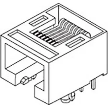Elektrický konektor Molex Molex MOL DataCom a Specialty, 855035001, zásuvkový modul RJ45, RJ45, 1 ks
