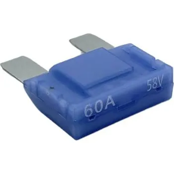 Autopojistky HansorAMP-M060 maxi plochá pojistka , 58 V, 60 A, 1 ks