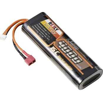 RC vybavení Reely RE-7853529 akupack Li-Ion (modelářství), 7.4 V, 4000 mAh, články 2, 15 C, Hardcase, T zástrčka