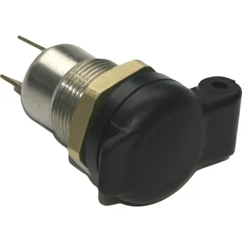 IWH DIN vestavná zásuvka Metal s krytem Proudová zatížitelnost (max.)=16 A 12 V, 24 V