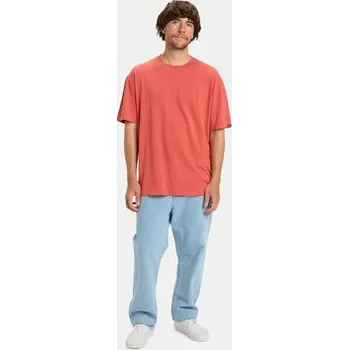 Pánské tričko Quiksilver T-Shirt Salt Water EQYZT08204 Bordó Regular Fit XL