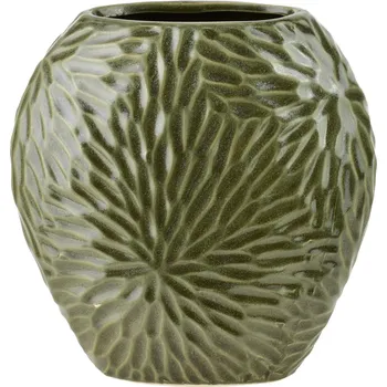 Váza Keramická váza Yarine 20 cm zelená